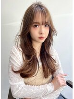 リベルテ(LIBERTE)&nbsp;Liberte銀座 ロングレイヤー×チョコレートブラウン