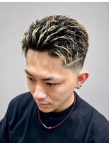 ヘアスタジオ ロメオ(hair studio Romeo)&nbsp;オールバック×スパイラルパーマ