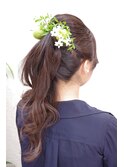 【RecRe hair】大人ハーフアップ☆