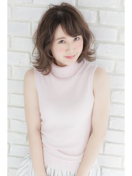 アジールヘア 所沢プロペ通り店(agir hair) 大人かわいい ナチュラルミディ♪【所沢】