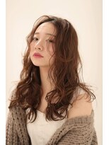 ソワン ドゥ ブレス 立花店(soin de brace) ナチュラル★ラフスパイラルロング/ココアベージュ