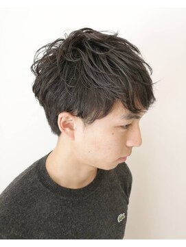 トリート 妙典店(TREAT) ツーブロック×ナチュラルスパイラル_TREAT妙典