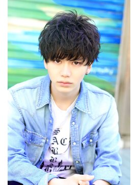 リップス 吉祥寺店 (LIPPS) 無造作黒髪マッシュ