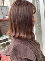 ラフトーキョウセカンド(RAF TOKYO 2nd)&nbsp;【RAF TOKYO 2nd Rina】切りっぱなしボブ×外ハネ