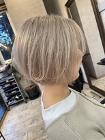 ノア ヘアデザイン 町田店(noa Hair Design) ホワイトベージュボブ