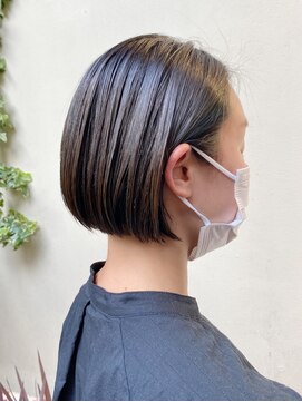 メイクス 表参道(MAKE'S omotesando) 大人の美シルエットボブスタイル　【店長　イカリ　ジュンイチ】