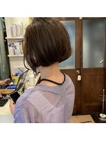 ラレイ(Lalei)&nbsp;＊前下がりボブ×透け感グレージュ 辻幸奈 表参道