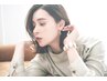 髪質改善ストレート＋カット＋Aujuaトリートメント　【縮毛/髪質改善】