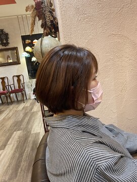 フェイバー 警固店(FAVOR) ゆったりショート 縮毛矯正/パーソナルカラー診断/