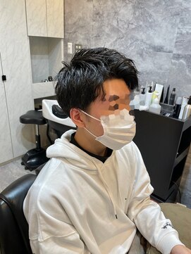 カミケンオム(kamiken. homme) 【おしゃれ&好印象】アップバングショート