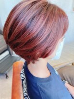 ヘアーデザイン ヴィフ(HAIR DESIGN vif) 【お客様スタイル】ピンクバレイヤージュ、夏Style