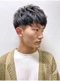 ショートマッシュツーブロックショート
