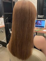 ディフィーノ 青山(DIFINO)&nbsp;【DIFINO青山】ストンとストレート/ライトブラウン