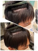 地毛風ストレート