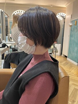 ロンド 銀座(Lond) 【春日美月】顔まわり小顔ショートヘア