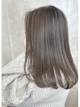 スラッシュ(SLASH) 髪質改善/グレージュ/透明感カラー/ナチュラル/艶髪