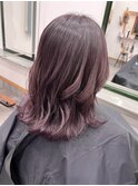 バイオレット×外ハネ