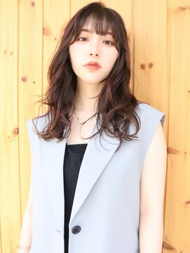 ブゾン(buZon) 【buZonブゾン】大人セミロング×シアベージュ