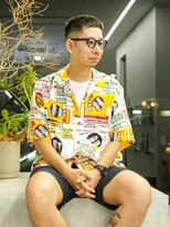 クラスコウベ 三宮店(Krass kobe) MEN'SHAIRハイライトフェードカット3