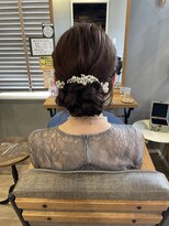 デイジー(Daisy)&nbsp;お呼ばれアレンジ　アップスタイル