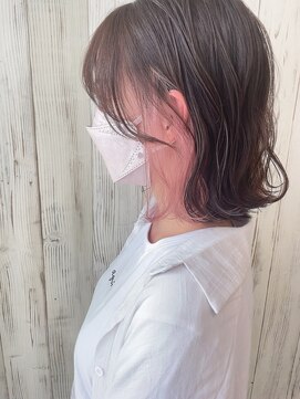 ルク(Luc.) ベビーピンク×イヤリングカラー