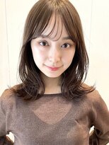 ガーデン ムサシコスギ(GARDEN MUSASHIKOSUGI) ミディアムレイヤー/シースルーバング/髪質改善/骨格カバー