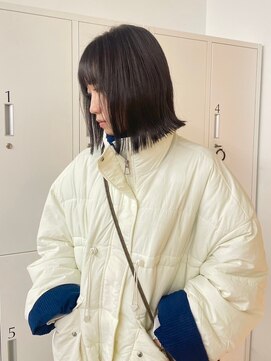 スペシャルオオサカ 難波店(Special OSAKA) 【Special OSAKA】切りっぱなし透明感グレージュ