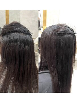 シンズ 銀座(sins) アルカリ矯正レベルの強い癖もsins式で伸ばせる！[30代40代50代]