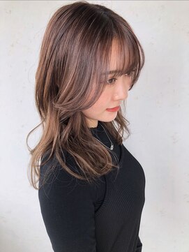 ゼンドット キョウト(Zen. kyoto) レイヤーカット　ハイライトデザインカラー