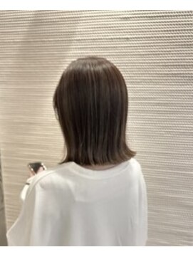 オーシャンヘアリゾート(Ocean hair resort) 切りっぱなし×ハイライト