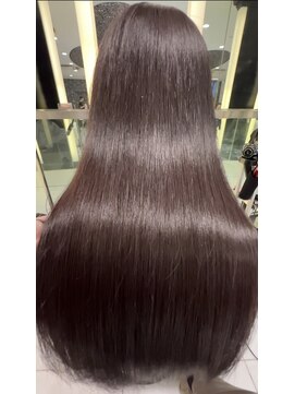 エアー 銀座タワー(AIR) プレミアムケアカラー/髪質改善/美髪/明るい白髪染め【榛葉】