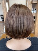 ショートスタイル×髪質改善カラー