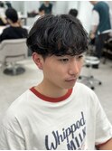 韓国風シャドウパーマ