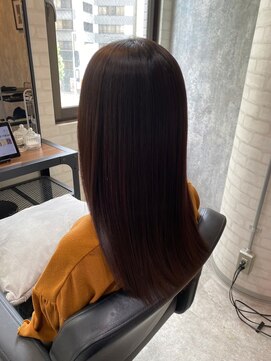 ジーナ 船橋(Zina) 髪質改善*ロングレイヤーグレーベージュ*美髪【Zina船橋】