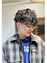 リフル 八王子(RIFULL)&nbsp;メンズパーマ　ツイスパ　波巻き　フェード