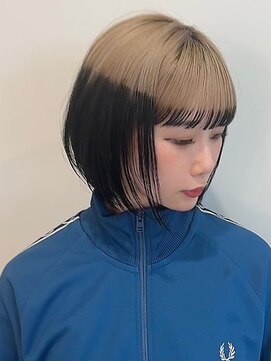 エトワ(ETOWA) ショートボブツートンカラー