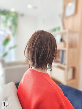 ツナグ(TSUNAGU) 質感と量感にこだわったボブ×透明感カラー