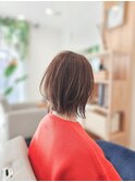 質感と量感にこだわったボブ×透明感カラー