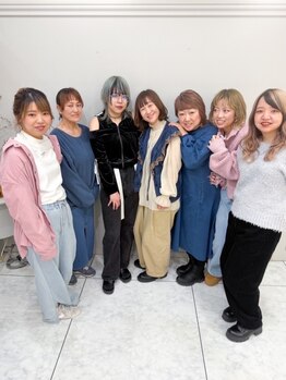 プールドゥマン 屯田(POUR DEMAIN)の写真/【屯田イトーヨーカドー内】Stylist歴10年以上の経験豊富なstaffが在籍！女性目線からの提案でお悩み解決♪
