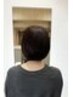 白髪染め＋頭浸浴￥5,900～7,000