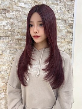 アンククロス 表参道(ANKH CROSS) 超最高級品質ロアバージンエクステ/カシス[ビフォーアフター]