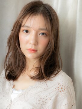 カバーヘア ブリス 戸田公園西口店(COVER HAIR bliss) ミルクティーアッシュ抜け感レイヤースタイルY戸田公園20代30代