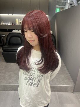 ロテ 名古屋 名駅店(Lote.) ホワイトグレージュ/デジタルパーマ/フェザーパーマ/名駅