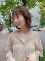 ロンドシエル 横浜(Lond ciel)&nbsp;ハイライトカラー/くびれヘア/ボブ/顔周り/レイヤーカット/横浜