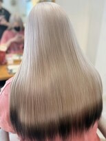 ラビスモア(Lovis moa)&nbsp;上尾/ダブルカラー/ブリーチ無し/白髪ぼかし/韓国