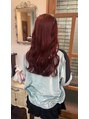 ロチカバイドールヘアー 心斎橋(Rotika by Doll hair) ブリーチなしダブルカラーでcassis color