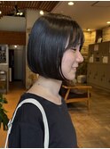 首元スッキリボブ