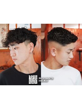 【平日限定!メンズカット＋パーマ￥10,000】お手頃価格で通いやすさ◎[三軒茶屋/Men's/眉毛/フェード]