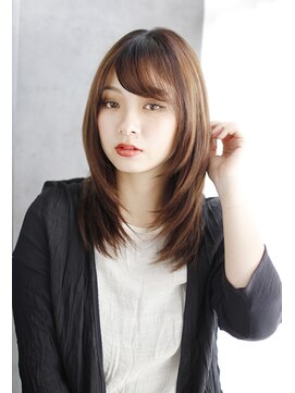 シュシュット(chouchoute) 暗めカラーフェイスフレーミングランマッシュデザインカラー/077