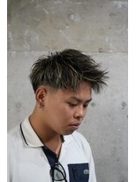 ヴェルゴ 高松店(vellgo)&nbsp;金メッシアップバング010/高松メンズサロン